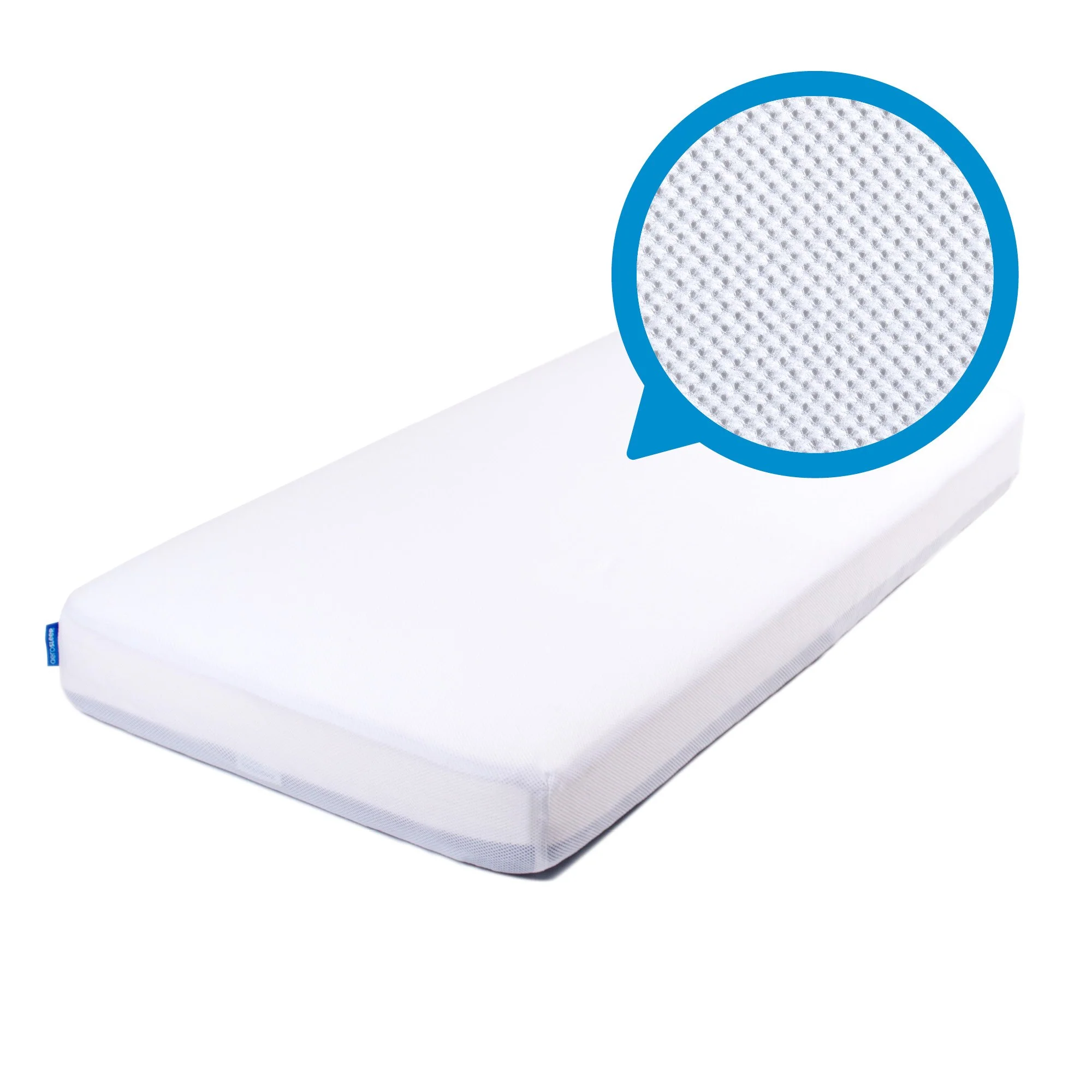 Aerosleep Hoeslaken Premium 70x140cm | Wit - Image 2