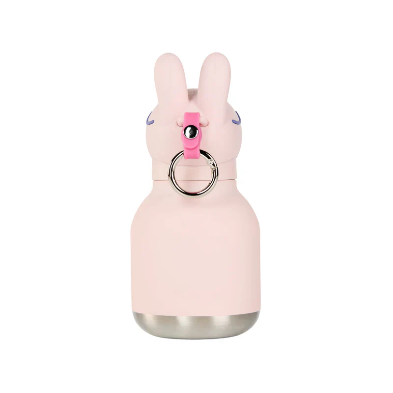 Asobu Mini Bestie Drinkfles Sleutelhanger 200ml | Konijn - Image 3