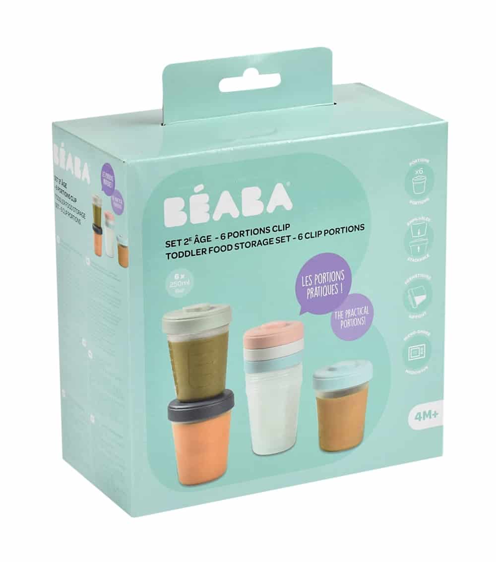 Béaba Bewaarpotjes Food Clip 6x250ml - Image 2