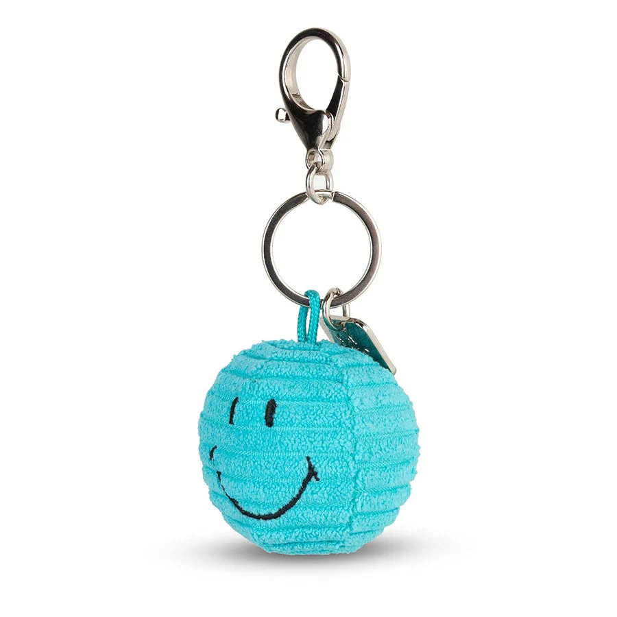 Bon Ton Toys x Smiley Sleutelhanger Eco Corduroy | Blauwgroen - Image 2