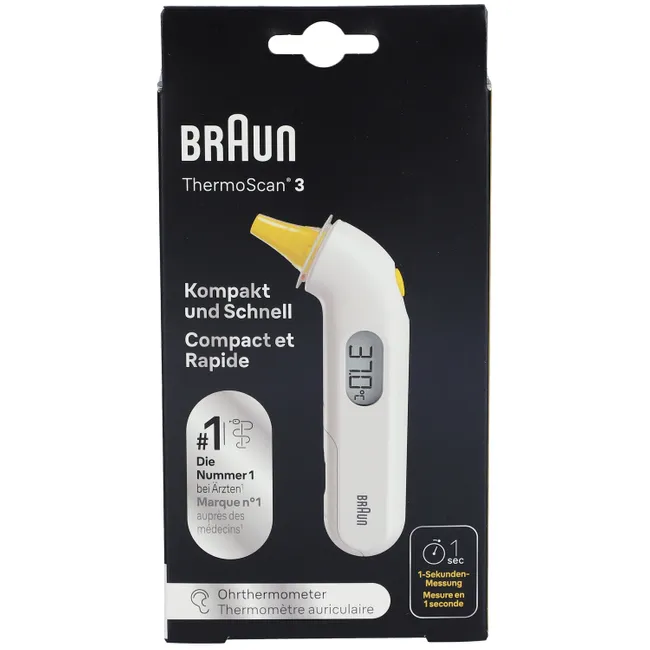 Braun Oorthermometer Thermoscan 3 - Image 2
