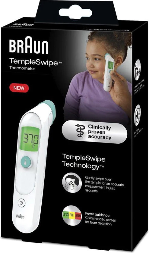 Braun Thermometer TempleSwipe Digitaal BST200 - Image 4