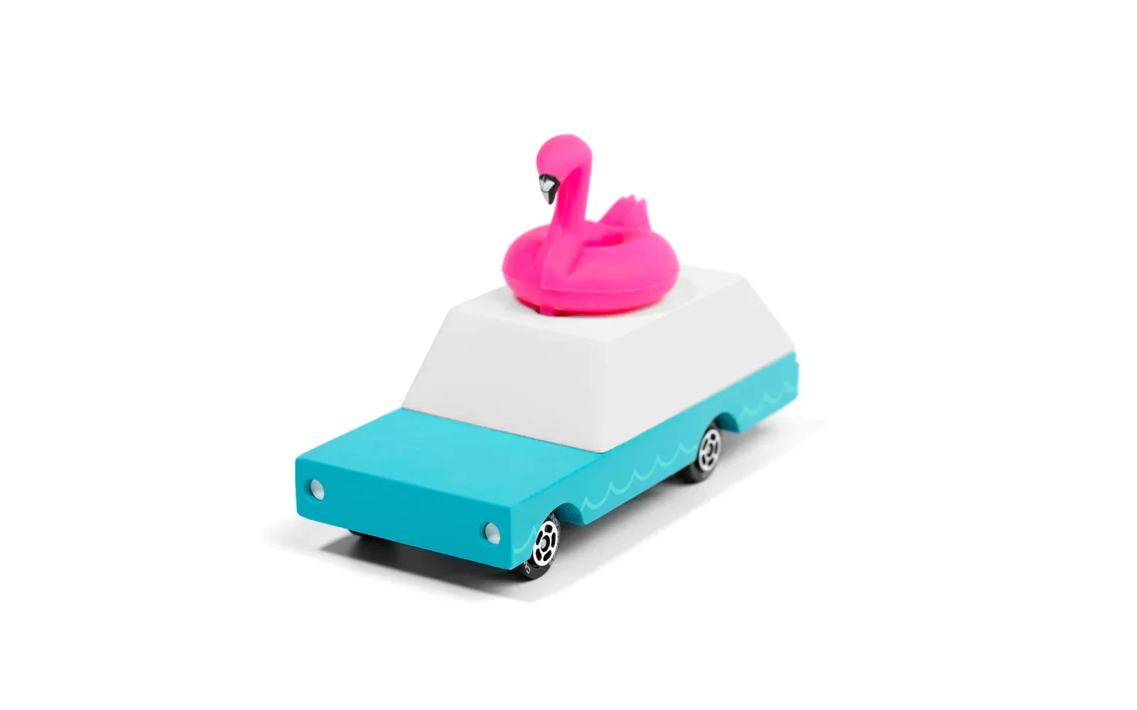 * Candylab Toys Speelgoedauto | Flamingo Wagon - Image 5