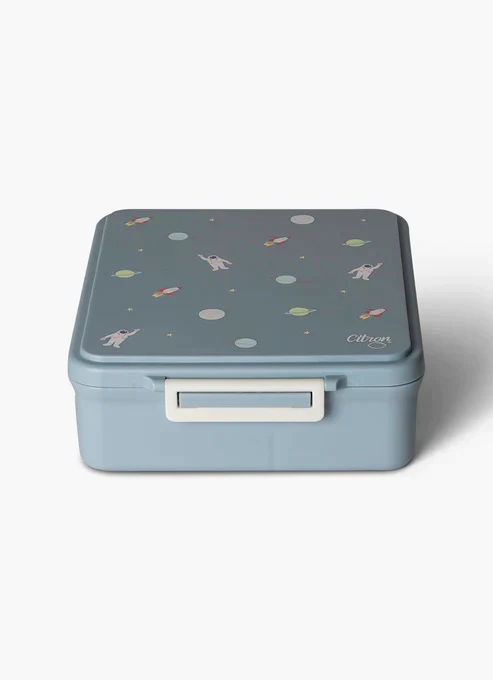 Citron Lunchdoos Met Thermische Food Jar | Dusty Blue - Image 5