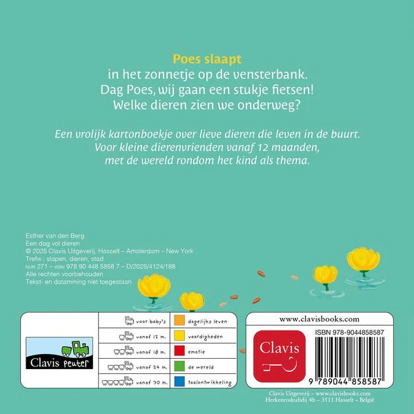 Clavis Boekje | Een Dag Vol Dieren - Image 2