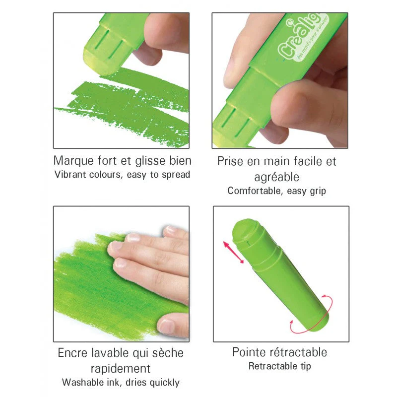 Créalign Verfpennen/Markers Set 9 - Image 2