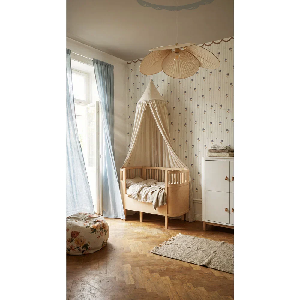 Dekornik Behang Delicate Retro Flowers With Ornament - Image 2