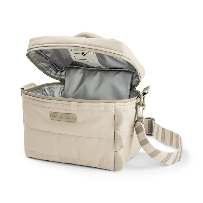 Done By Deer Quilted Thermische Lunchtas | Croco Sand - Image 5