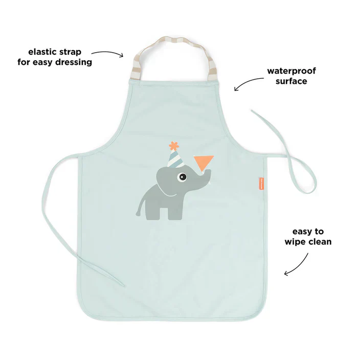 Done By Deer Waterproof Kinderschort | Celebration Blue - Image 3