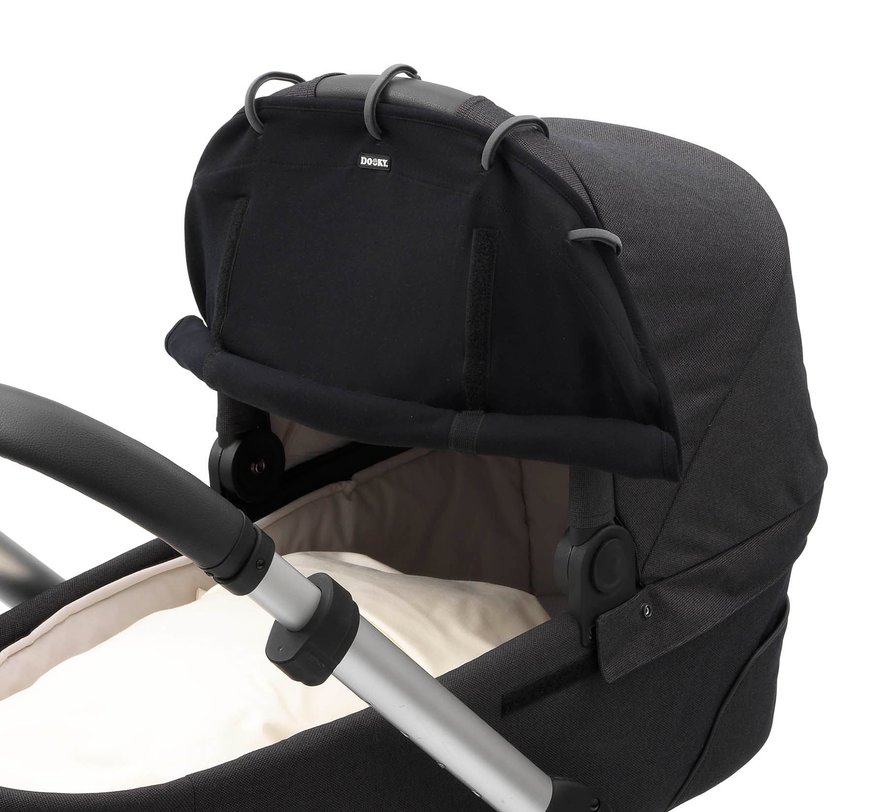 Dooky Universele Hoes Voor Buggy / Autostoeltje | Black - Image 8