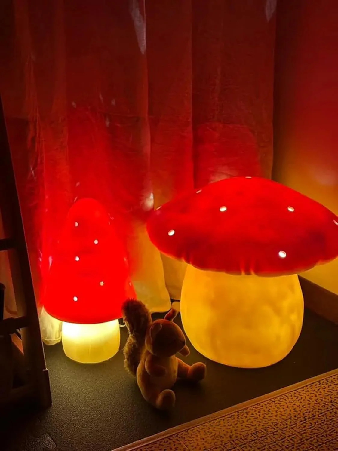 Egmont Toys Nachtlamp Mushroom Large Rood 30cm - Image 2