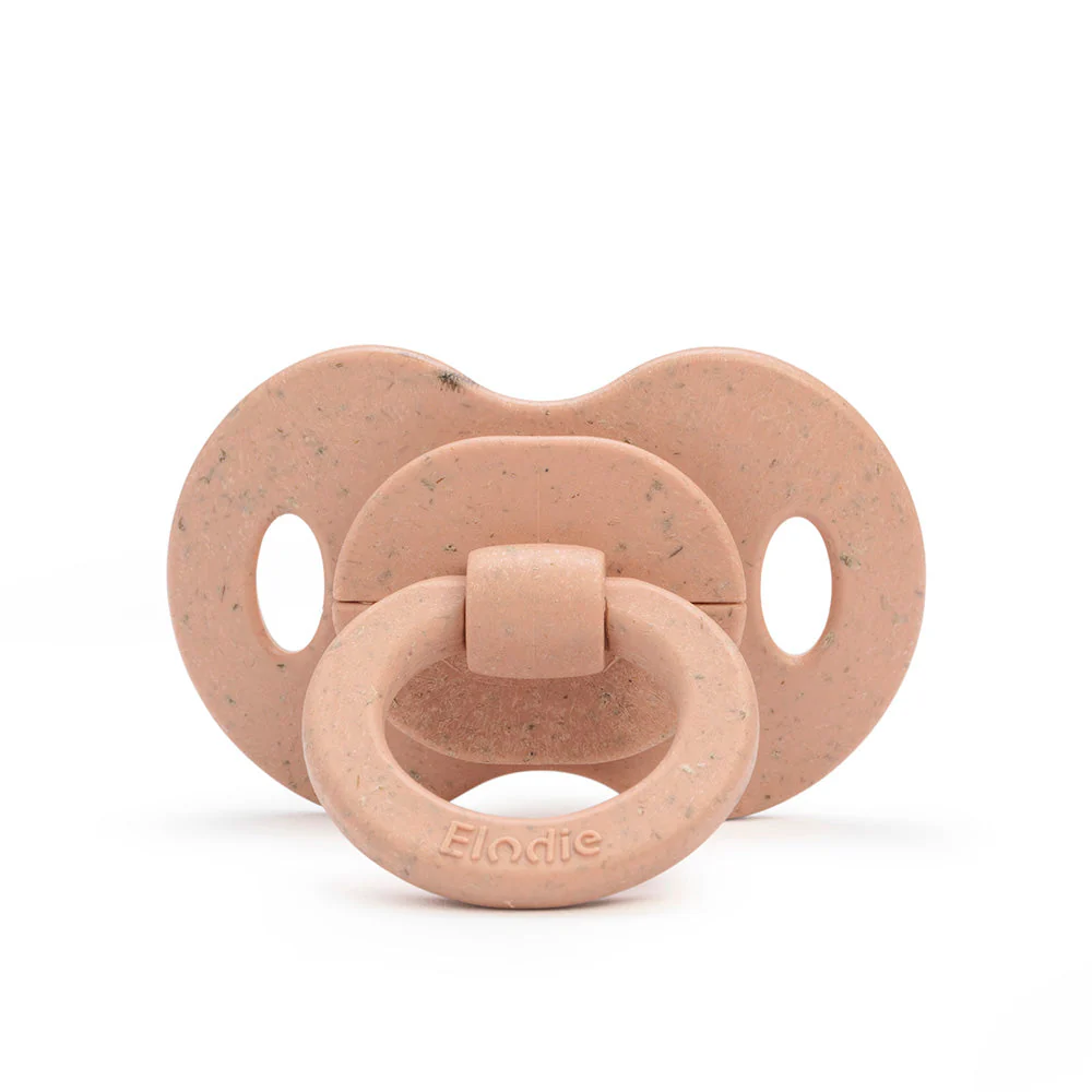 * Elodie Details Fopspeen Bamboe Natuurrubber 3+M | Blushing Pink