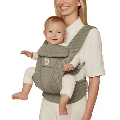 Ergobaby Omni Deluxe Draagzak Mesh | Soft Olive - Image 6