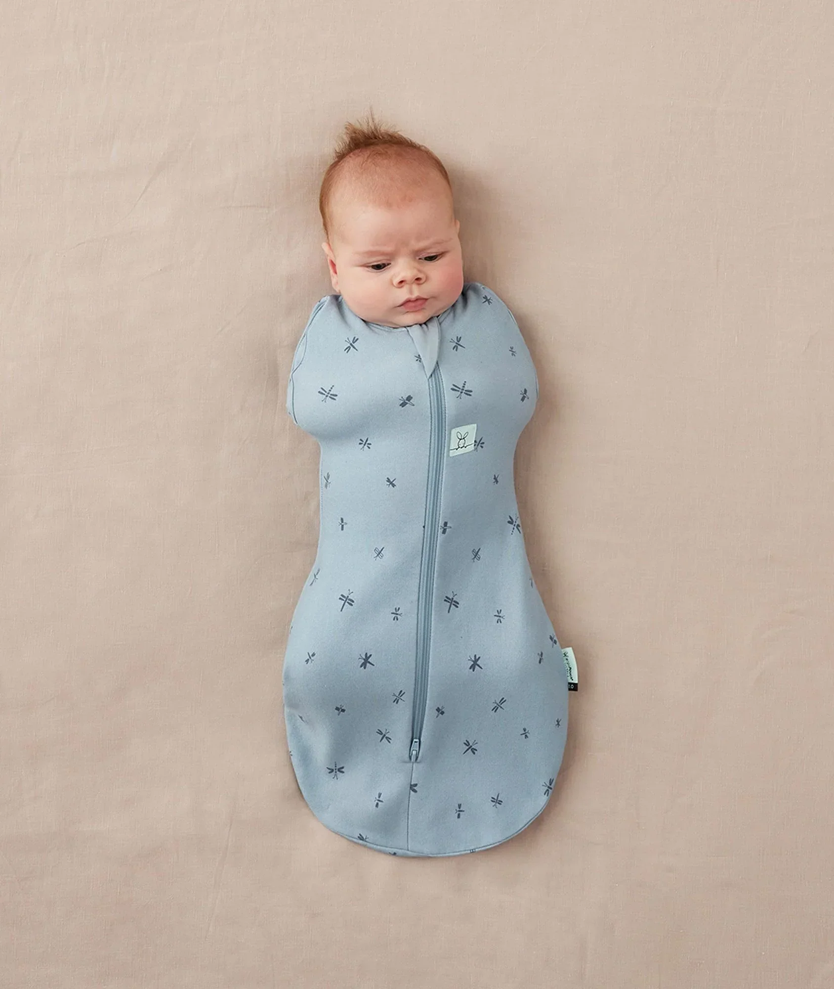 Ergopouch Cocoon Inbaker Slaapzak 65cm Tog 1.0 | Dragonflies - Image 5