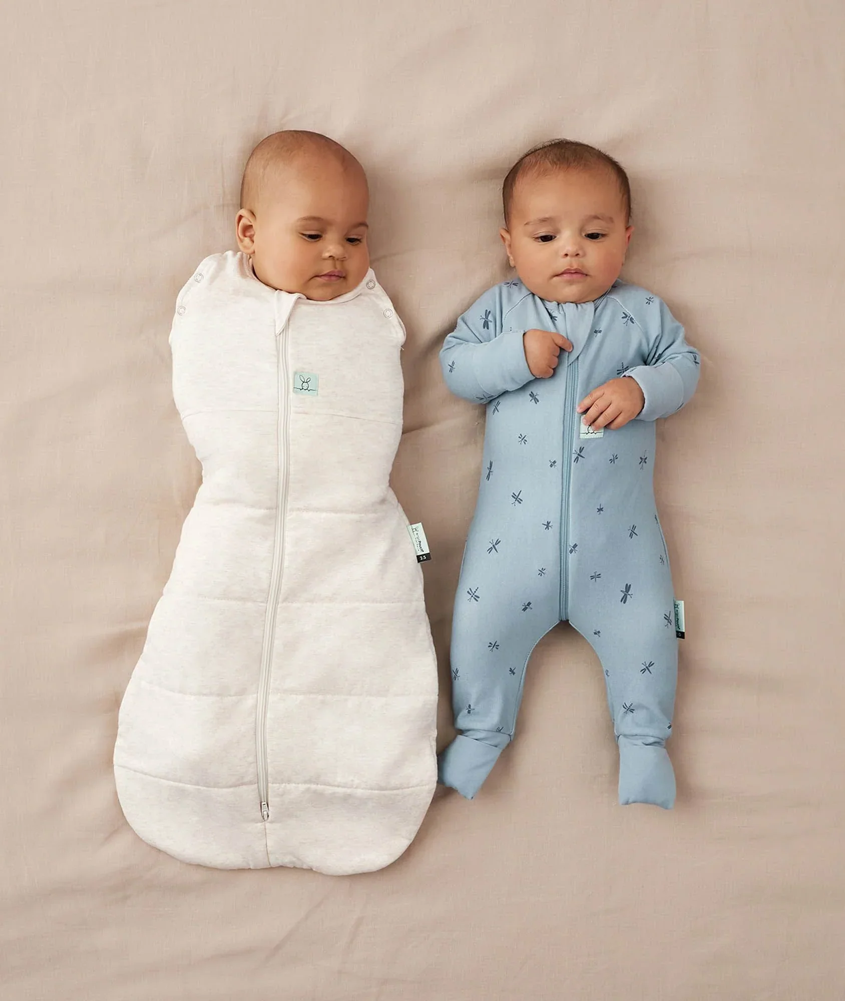 Ergopouch Cocoon Inbaker Slaapzak 65cm Tog 2.5 | Oatmeal Marle - Image 3