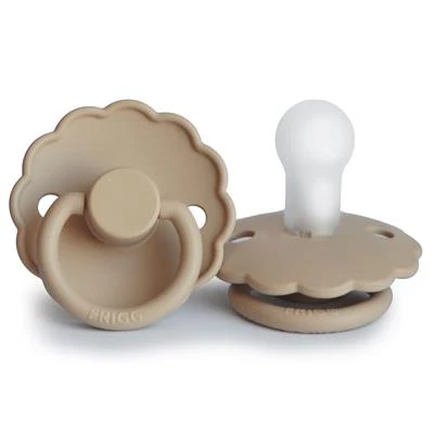 * Frigg Daisy Siliconen Fopspeen 0-6M | Croissant - Image 2