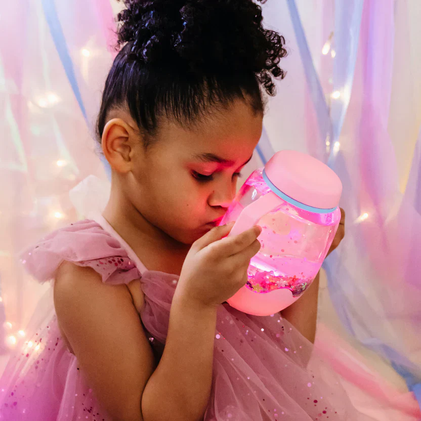 Glo Pals Sensorische Play Jar | Bubblegum