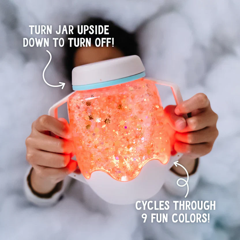 * Glo Pals Sensorische Play Jar | Cozy Cloud - Image 2