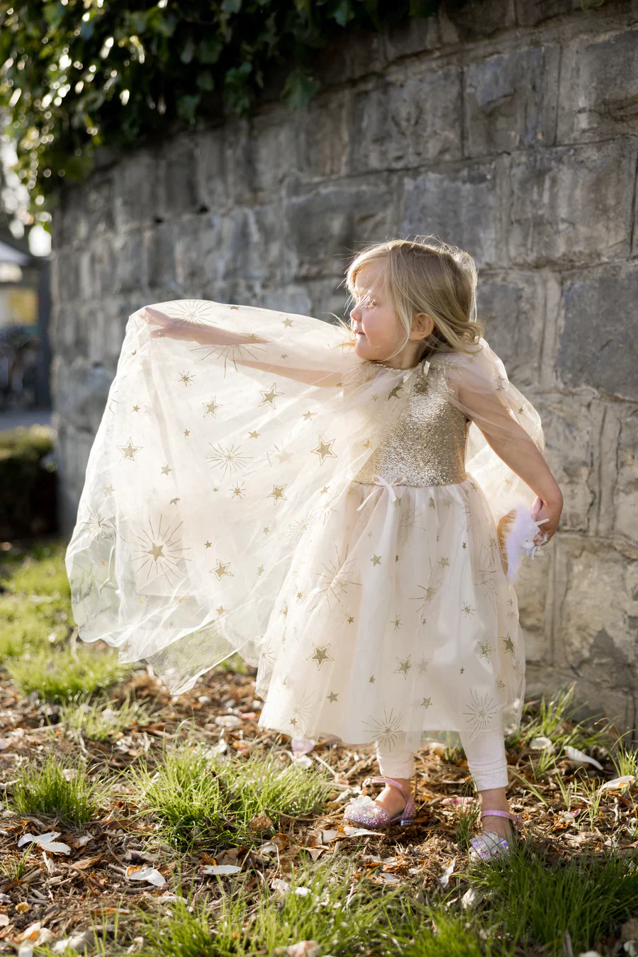 * Great Pretenders Golden Glam Cape | 4-6Y - Image 2