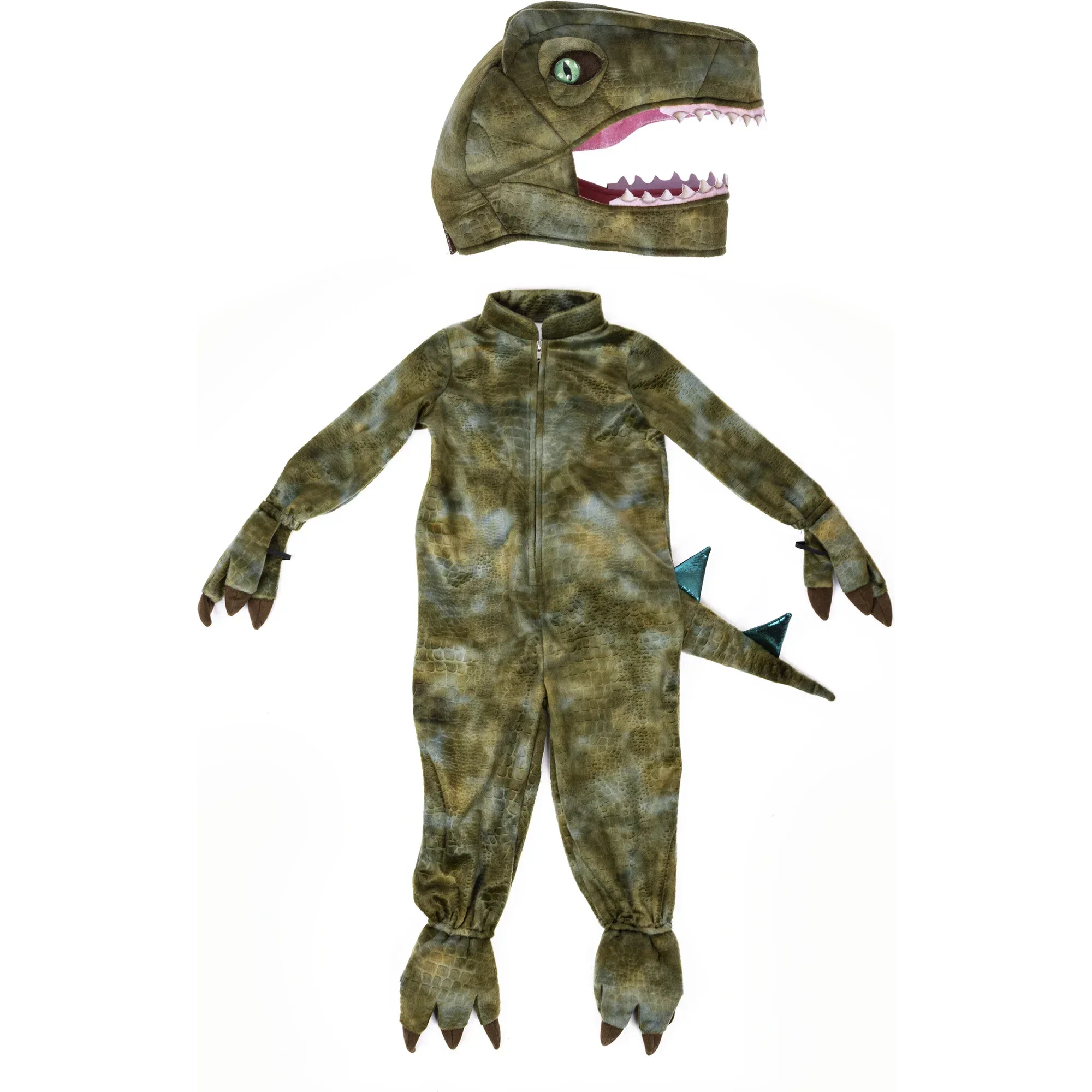 Great Pretenders Raptor Dino Verkleedpak | 7-8 jaar - Image 3