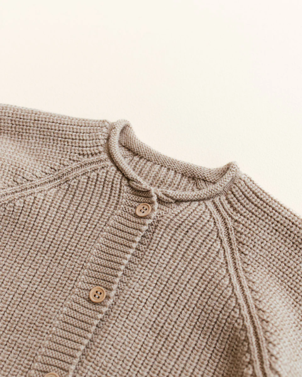 * HVID Cardigan Hettie | Sand - Image 4