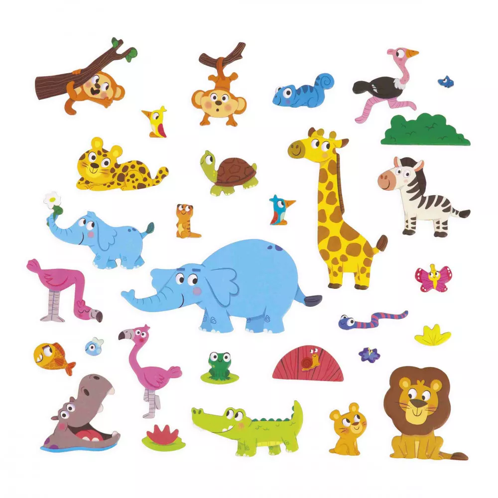 Janod Magneti'Stories Magneetset | African Animals - Image 3