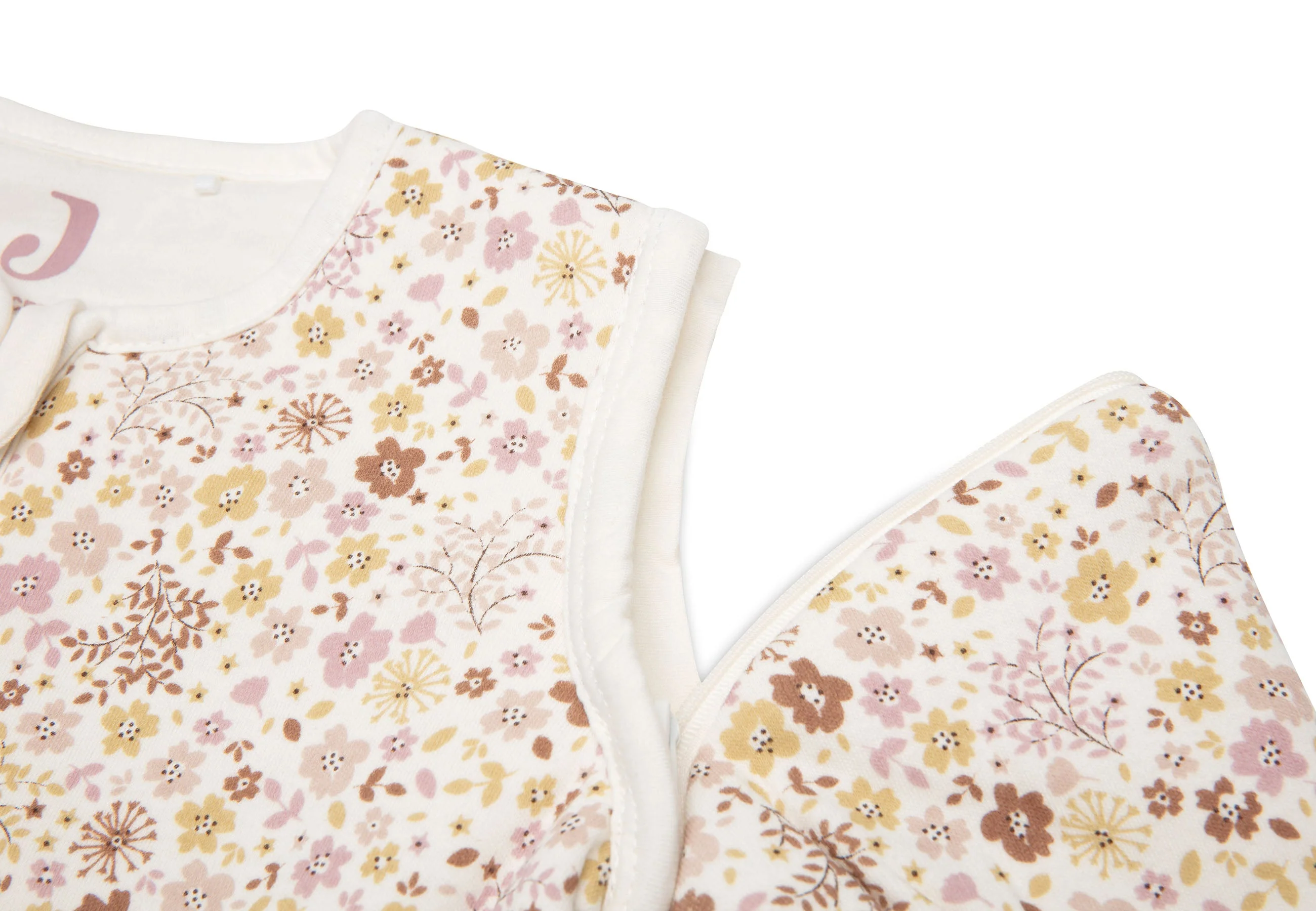 Jollein Baby Slaapzak Met Afritsbare Mouw 110cm | Flower Fairies - Image 3