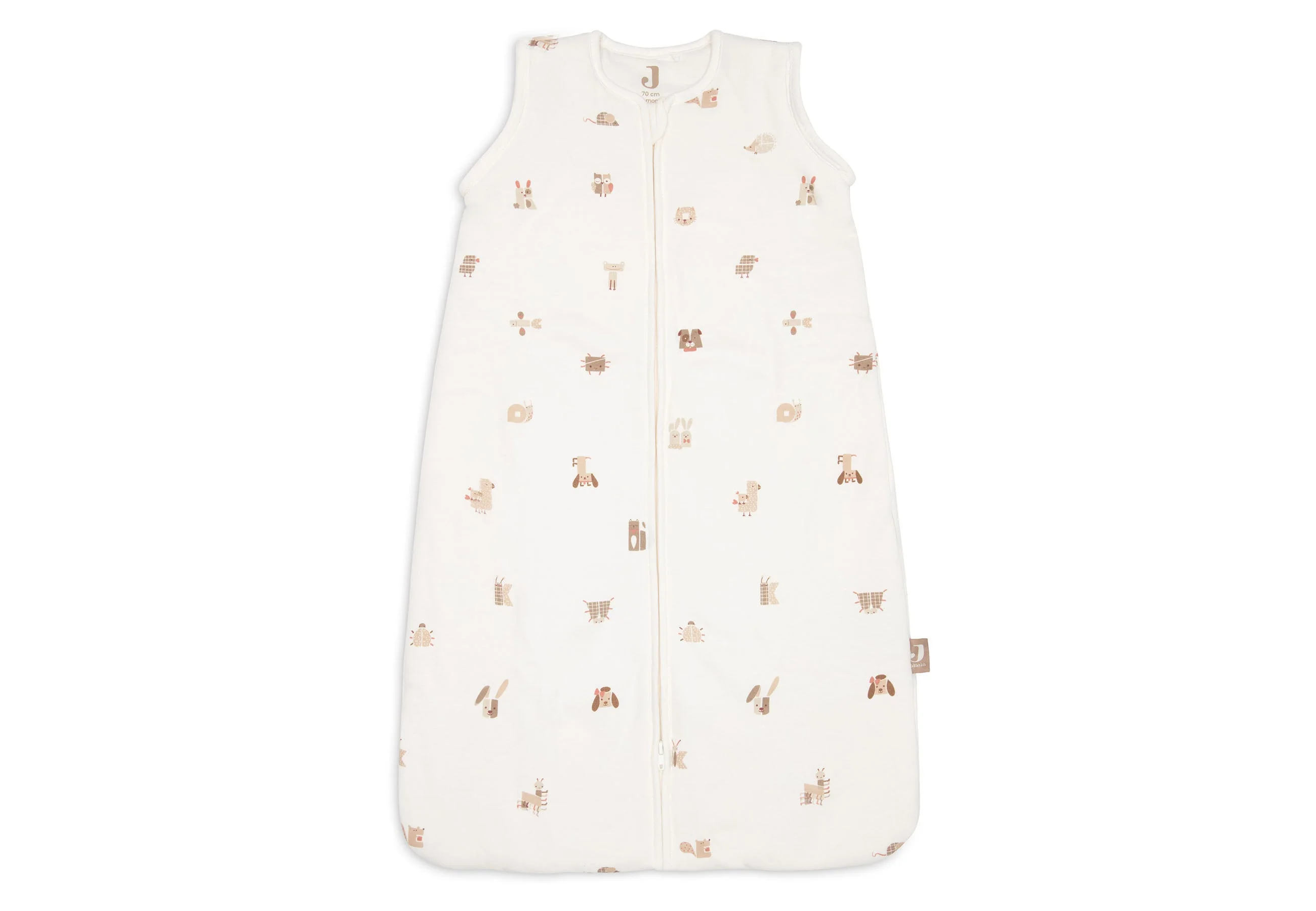 Jollein Baby Slaapzak Met Afritsbare Mouw 70cm | Animal Friends - Image 4