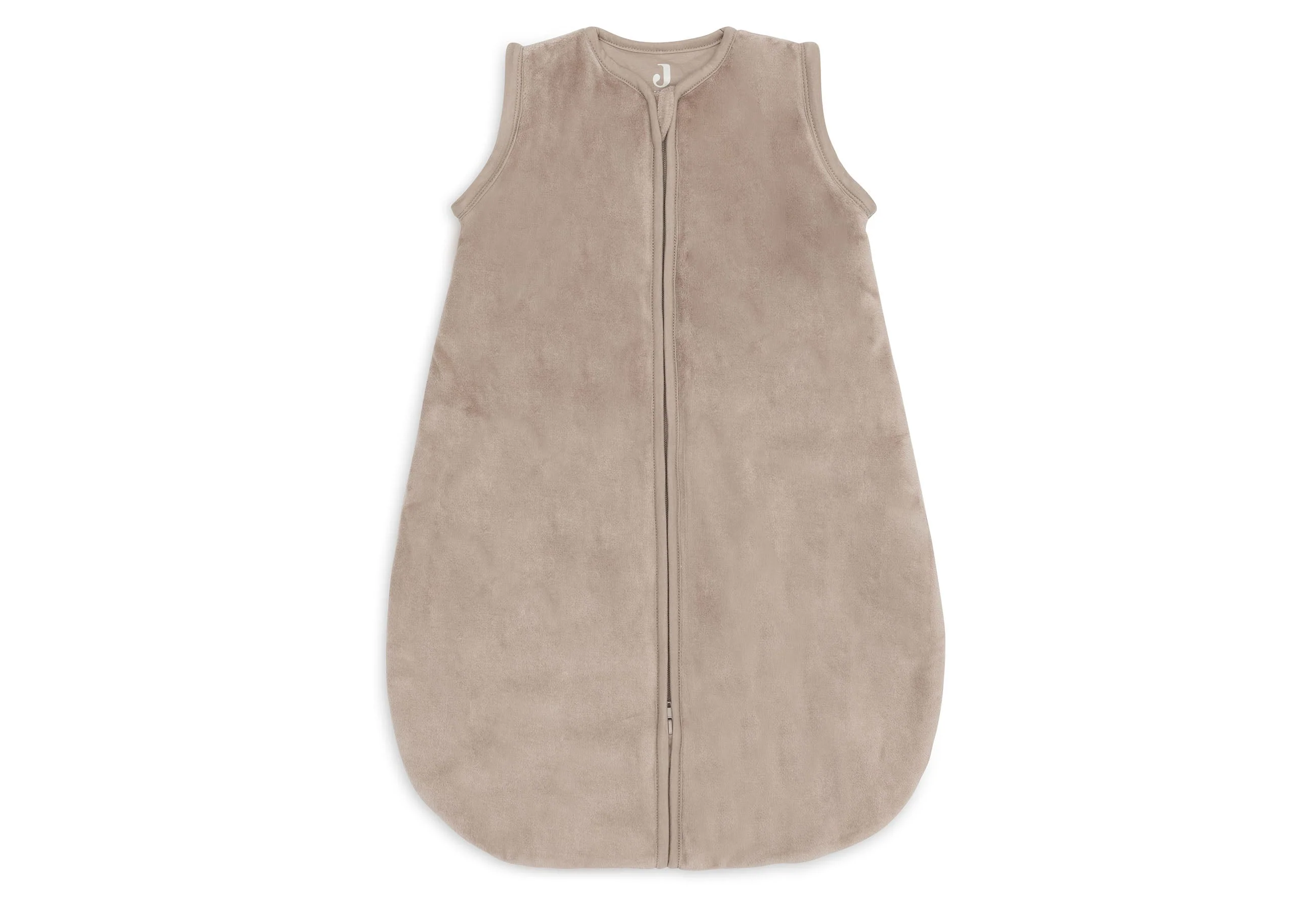 Jollein Baby Slaapzak Met Afritsbare Mouw Rond 60cm Velvet | Milky Coffee - Image 4