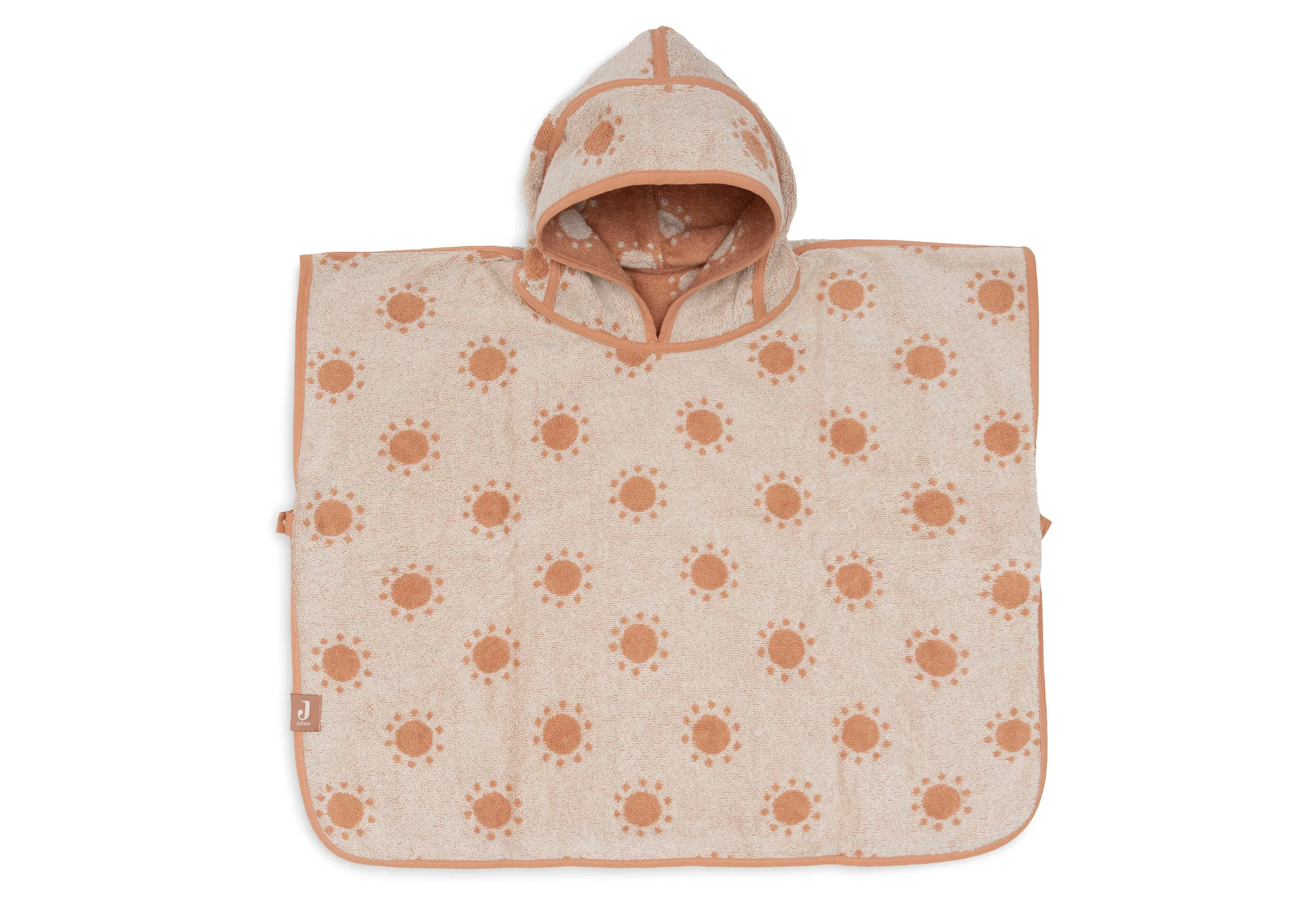 Jollein Badponcho Badstof Jacquard Sun Reversible - Image 2