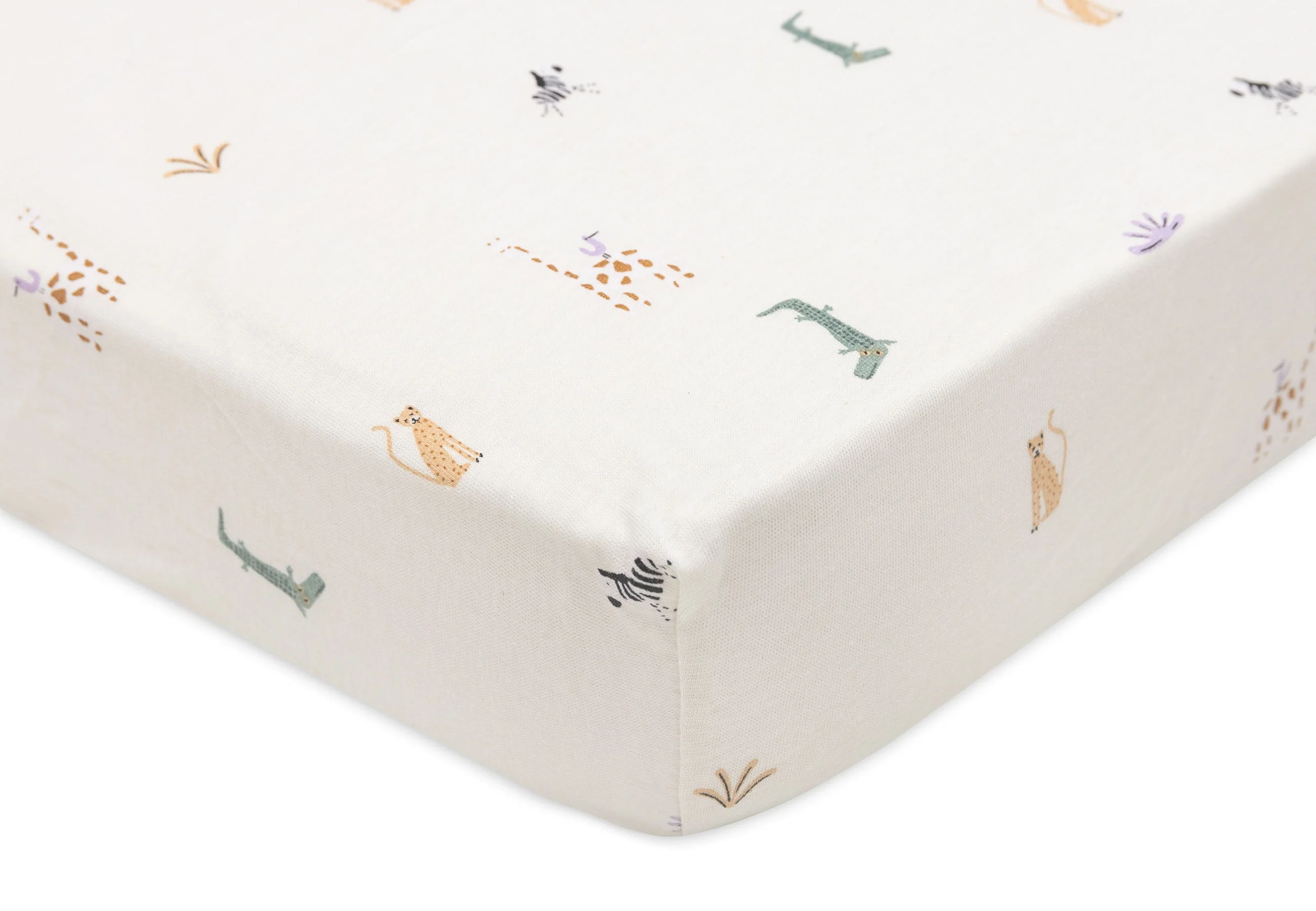 Jollein Hoeslaken Jersey 40/50x80/90cm Jungle Jambo - Image 2