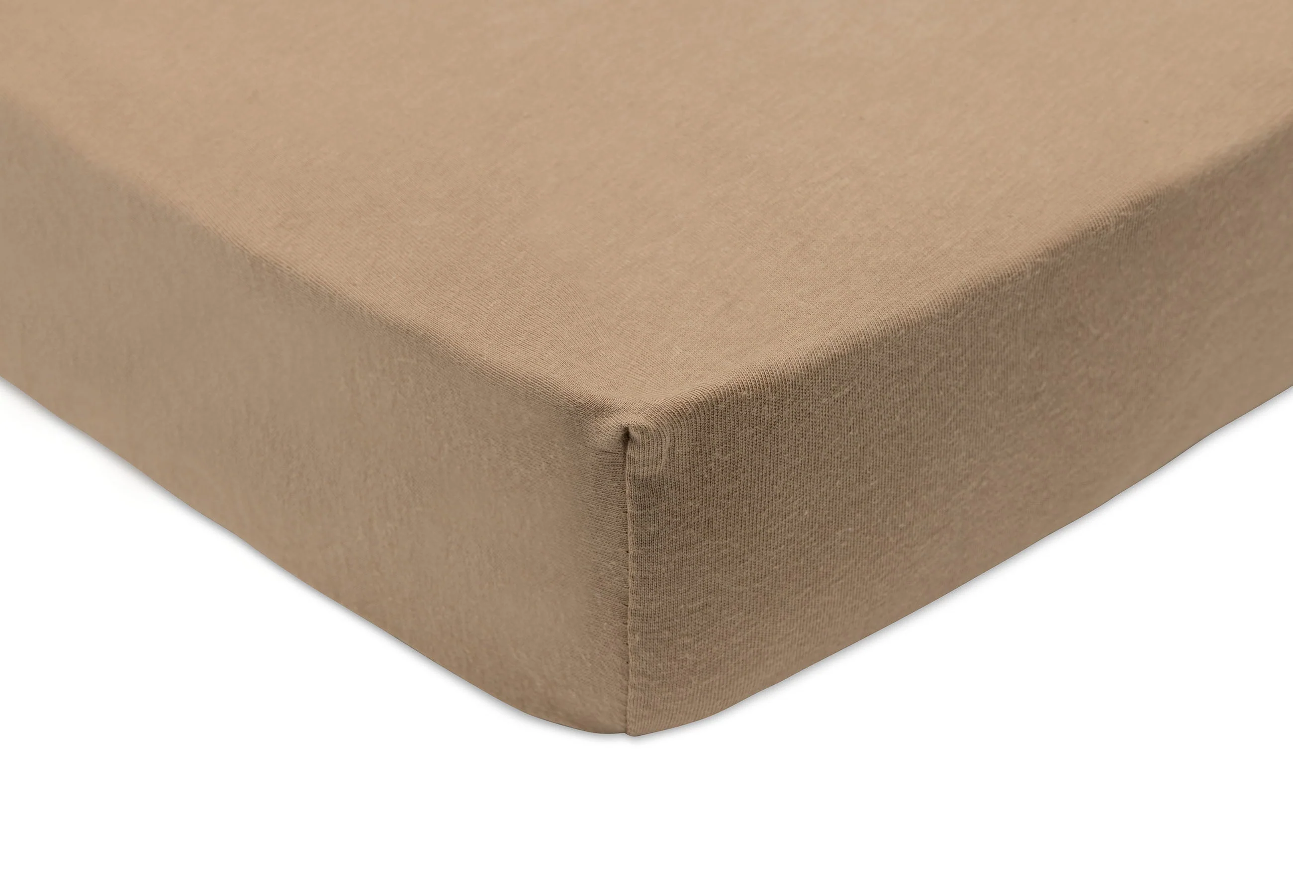 Jollein Hoeslaken Jersey 40/50x80/90cm Sea Green/Biscuit (2Pack) - Image 4