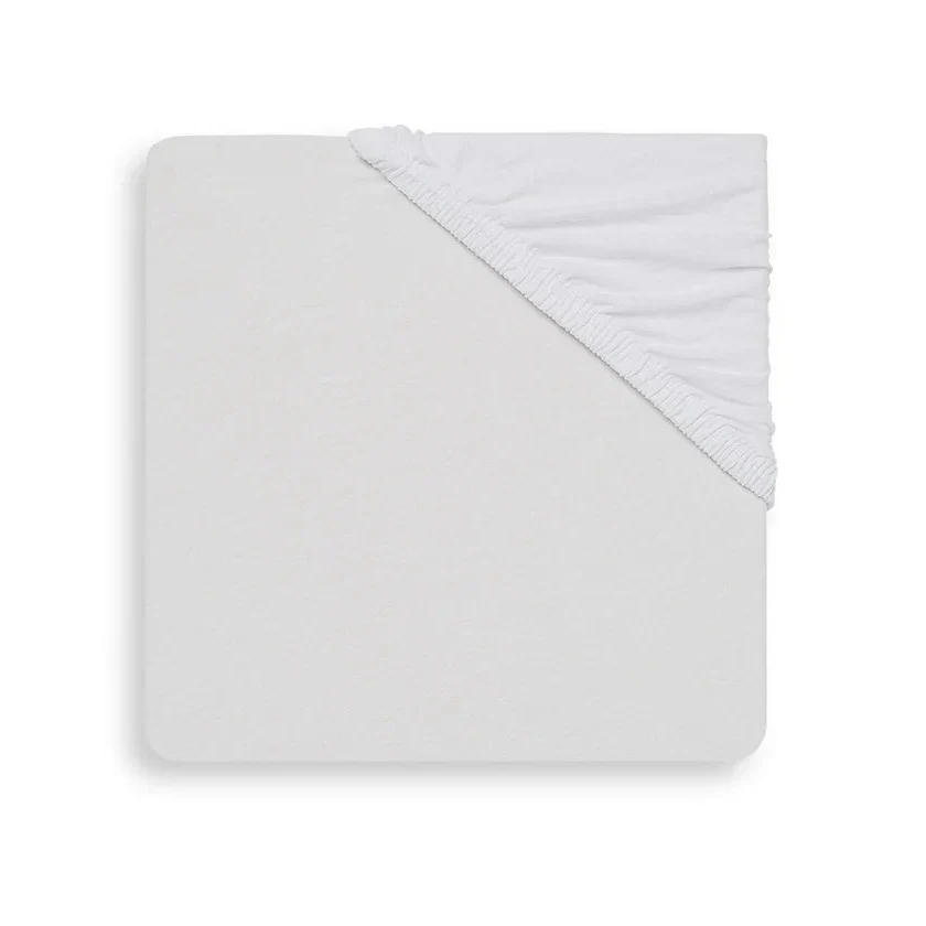 Jollein Hoeslaken Jersey 40/50x80/90cm | White
