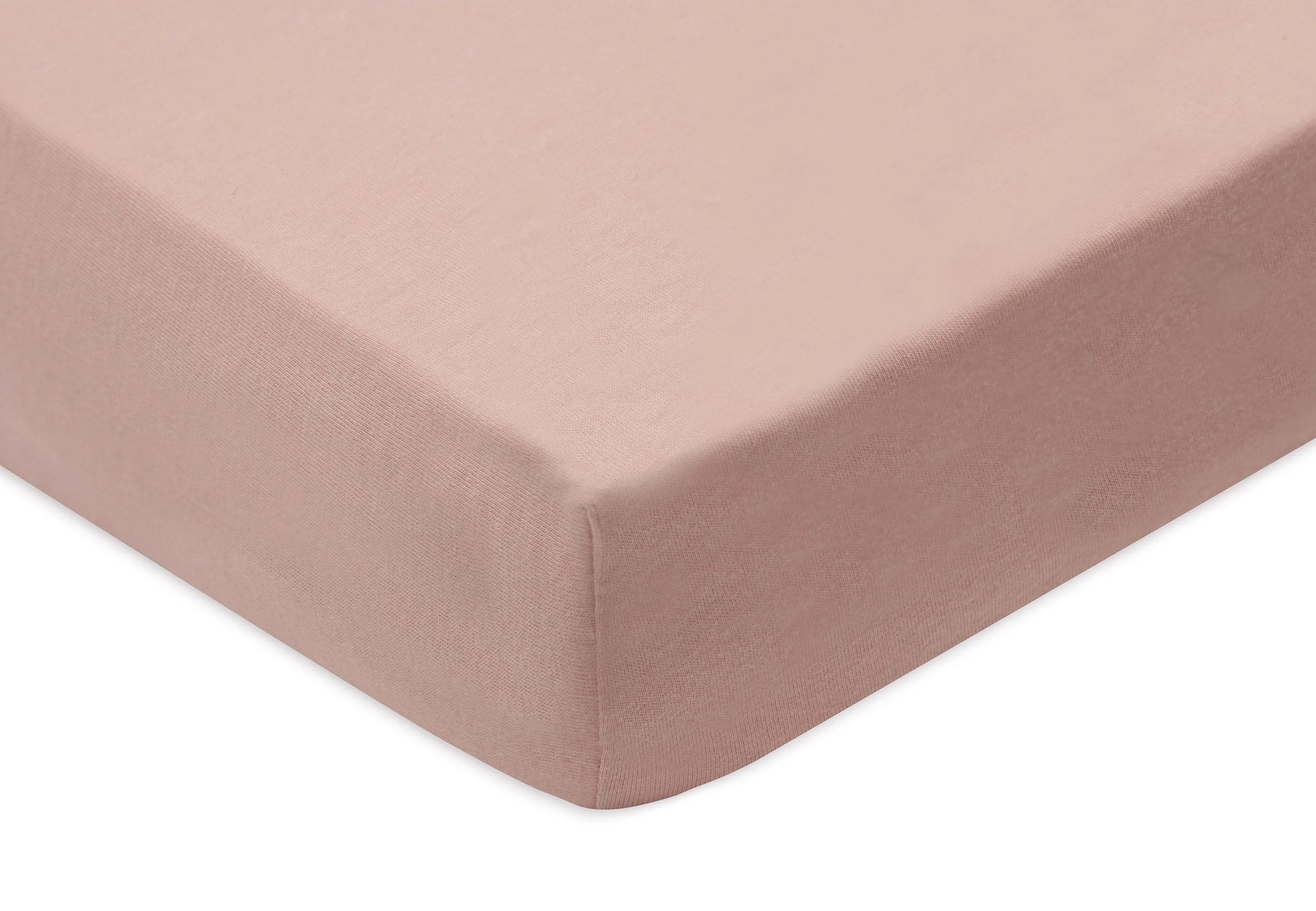 Jollein Hoeslaken Jersey 40/50x80/90cm 2ST | Wild Rose/Ivory - Image 2