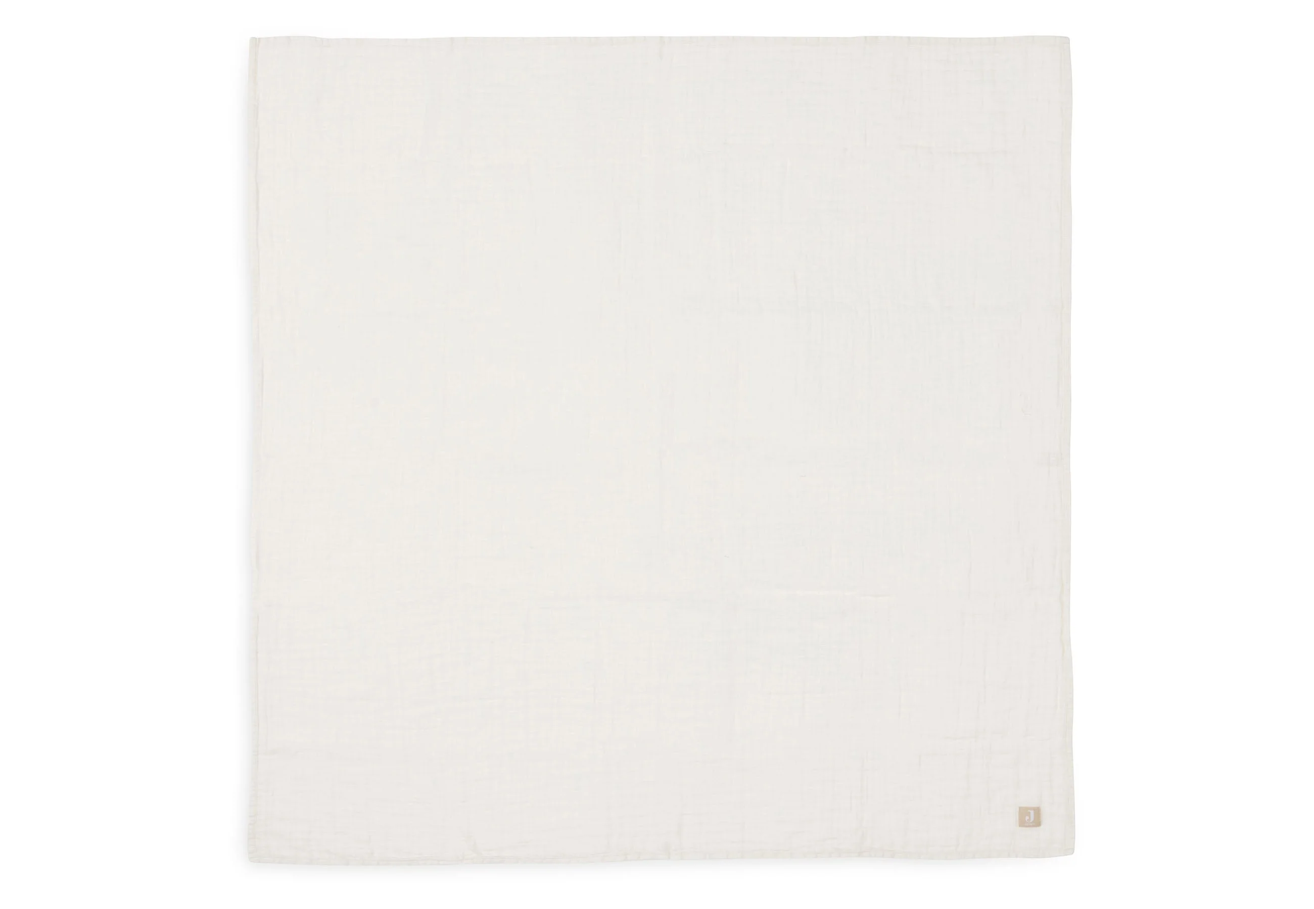 Jollein Hydrofiele Doek Large 115x115cm Biscuit/Ivory (2Pack) - Image 2
