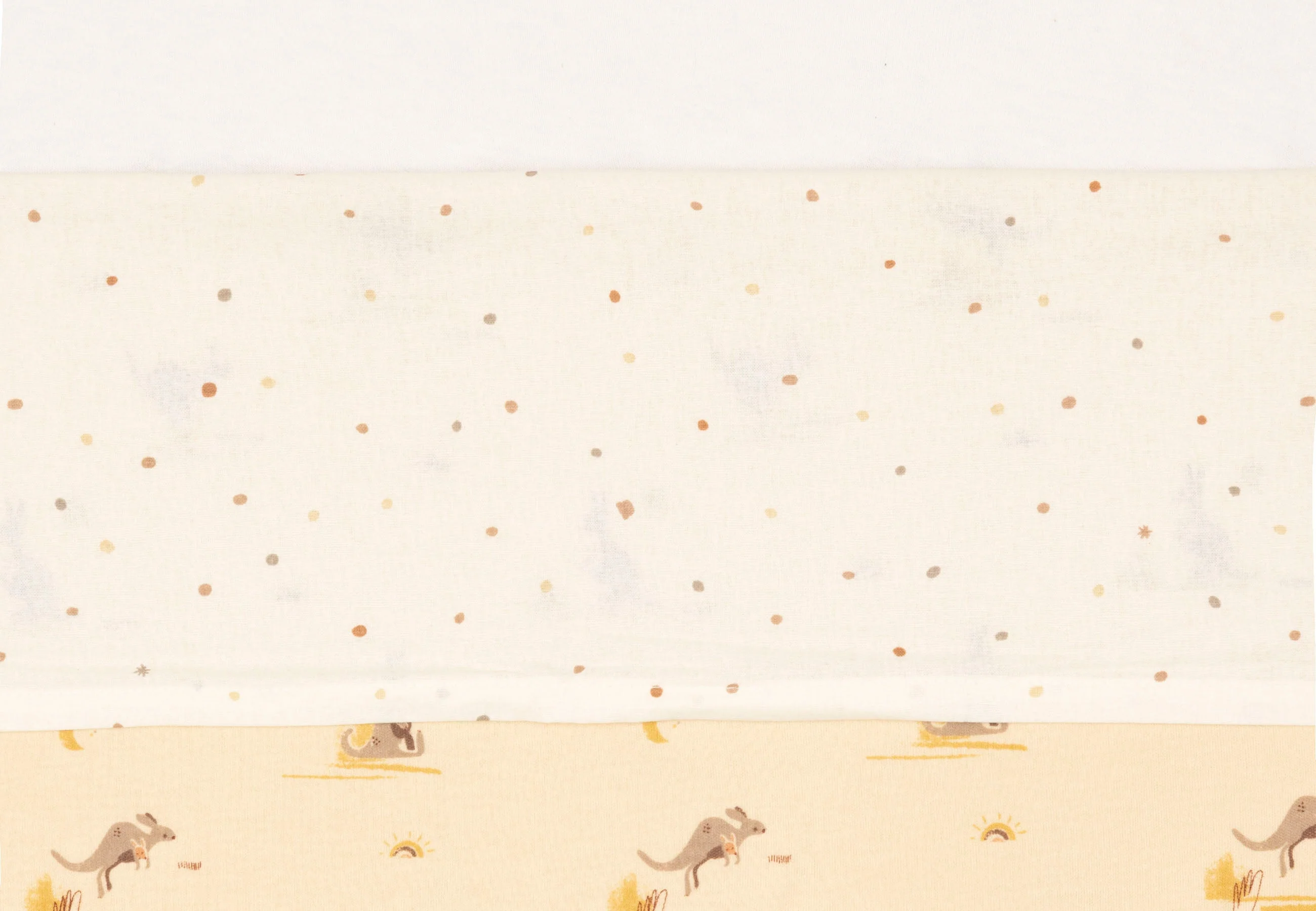 Jollein Laken Ledikant 120x150cm Kangaroots Dusty Dot - Image 3