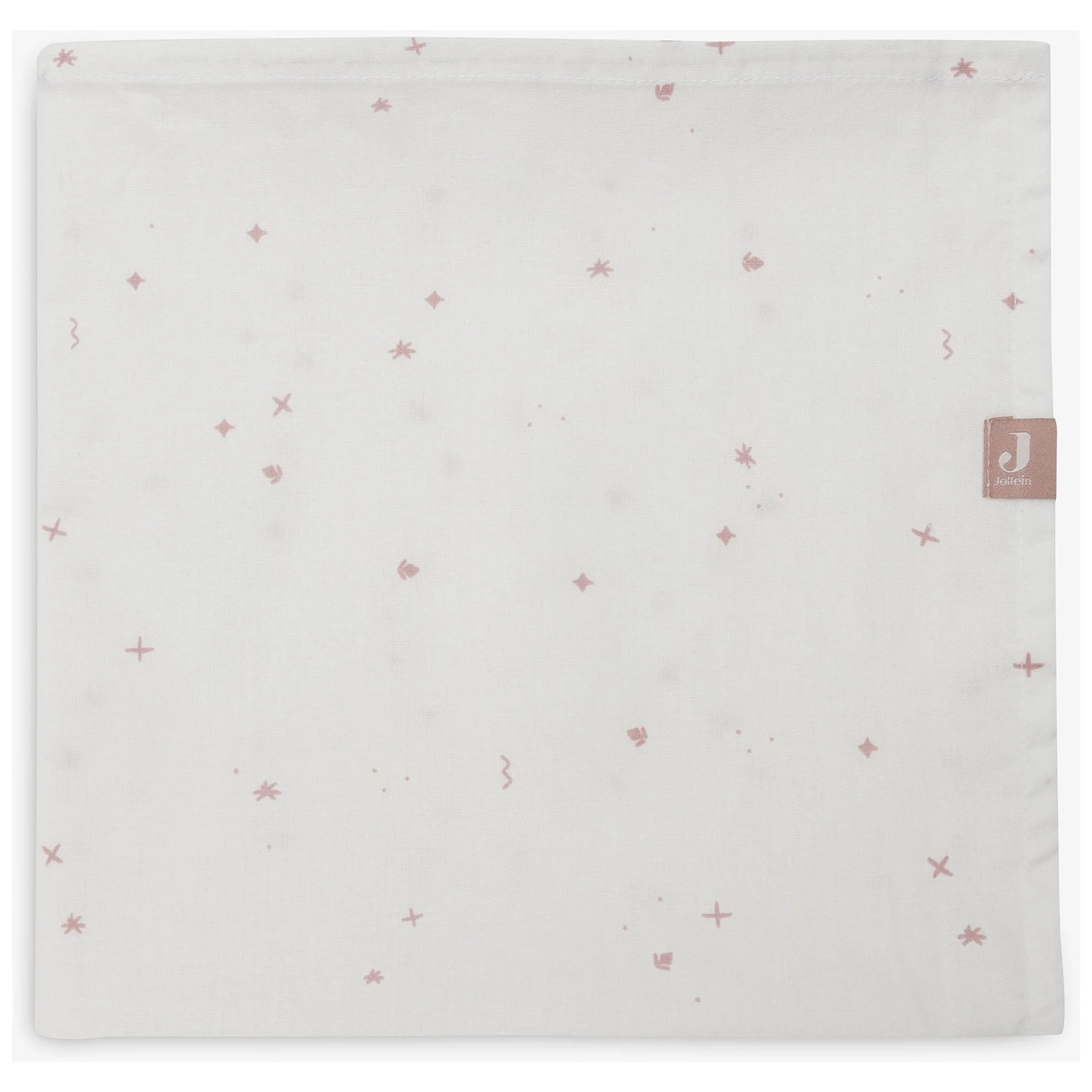 * Jollein Ledikantlaken 120x150cm Twinkling Wild Rose
