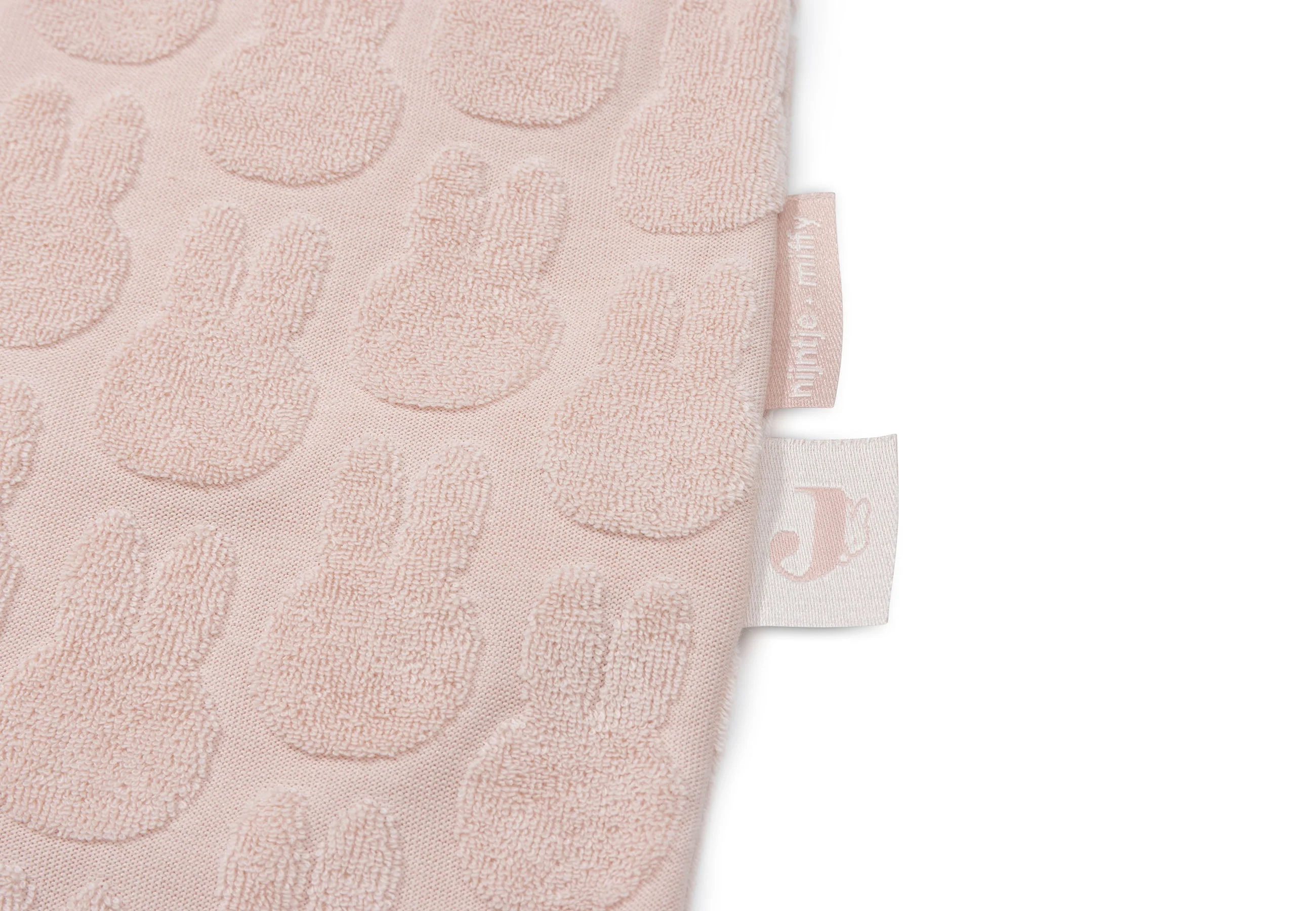 * Jollein Slaapzak Jersey 90cm Miffy Jacquard Terry Wild Rose - Image 3