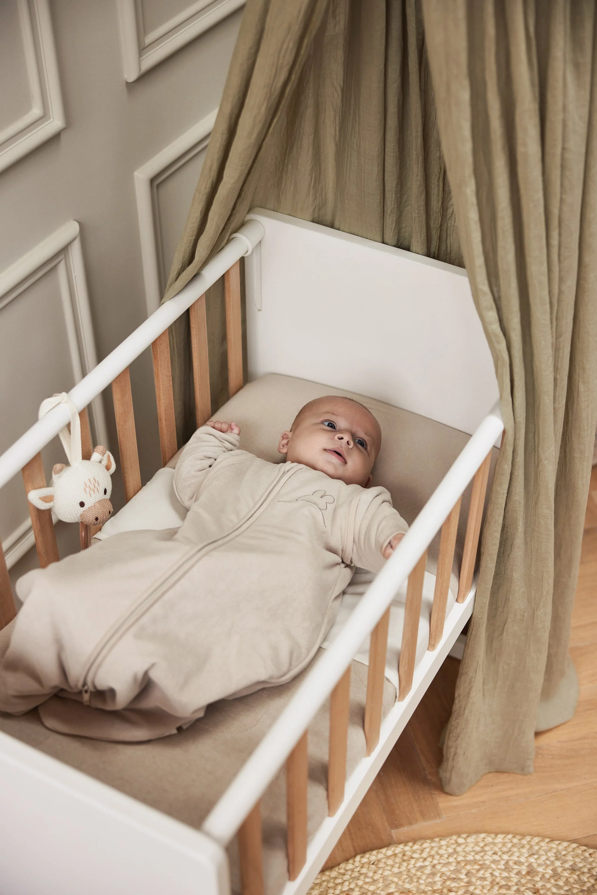 Jollein Slaapzak Met Afritsbare Mouw 90cm Sleepy Miffy Terry | Nougat - Image 8