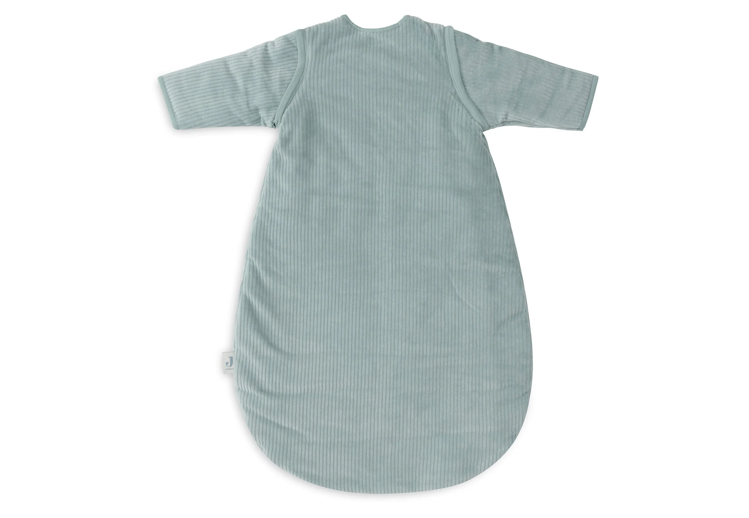 * Jollein Slaapzak Met Verwijderbare Mouwen Rond 90cm Rib Sea Green - Image 2