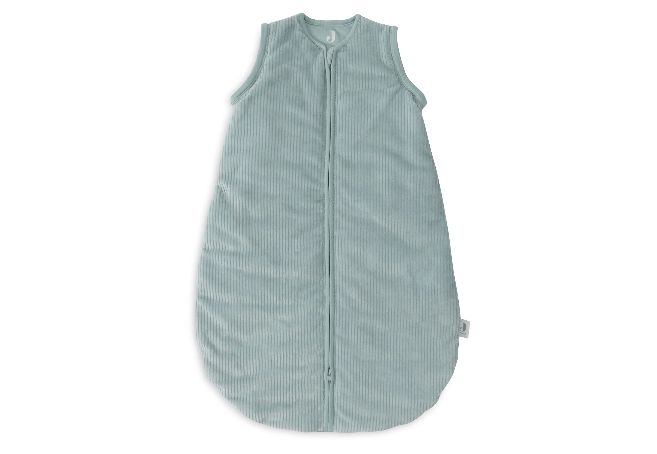 * Jollein Slaapzak Met Verwijderbare Mouwen Rond 90cm Rib Sea Green - Image 3