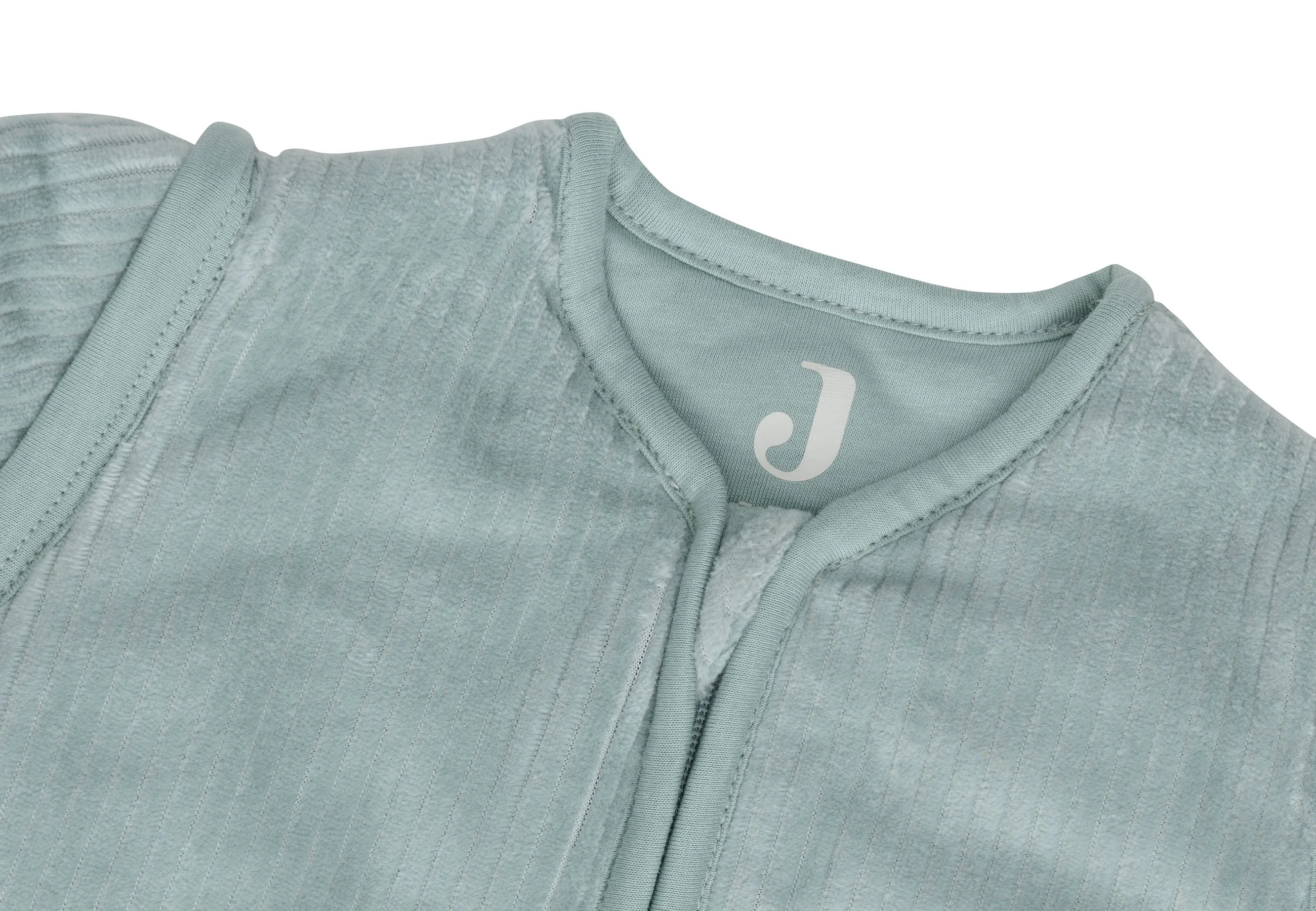 * Jollein Slaapzak Met Verwijderbare Mouwen Rond 90cm Rib Sea Green - Image 5