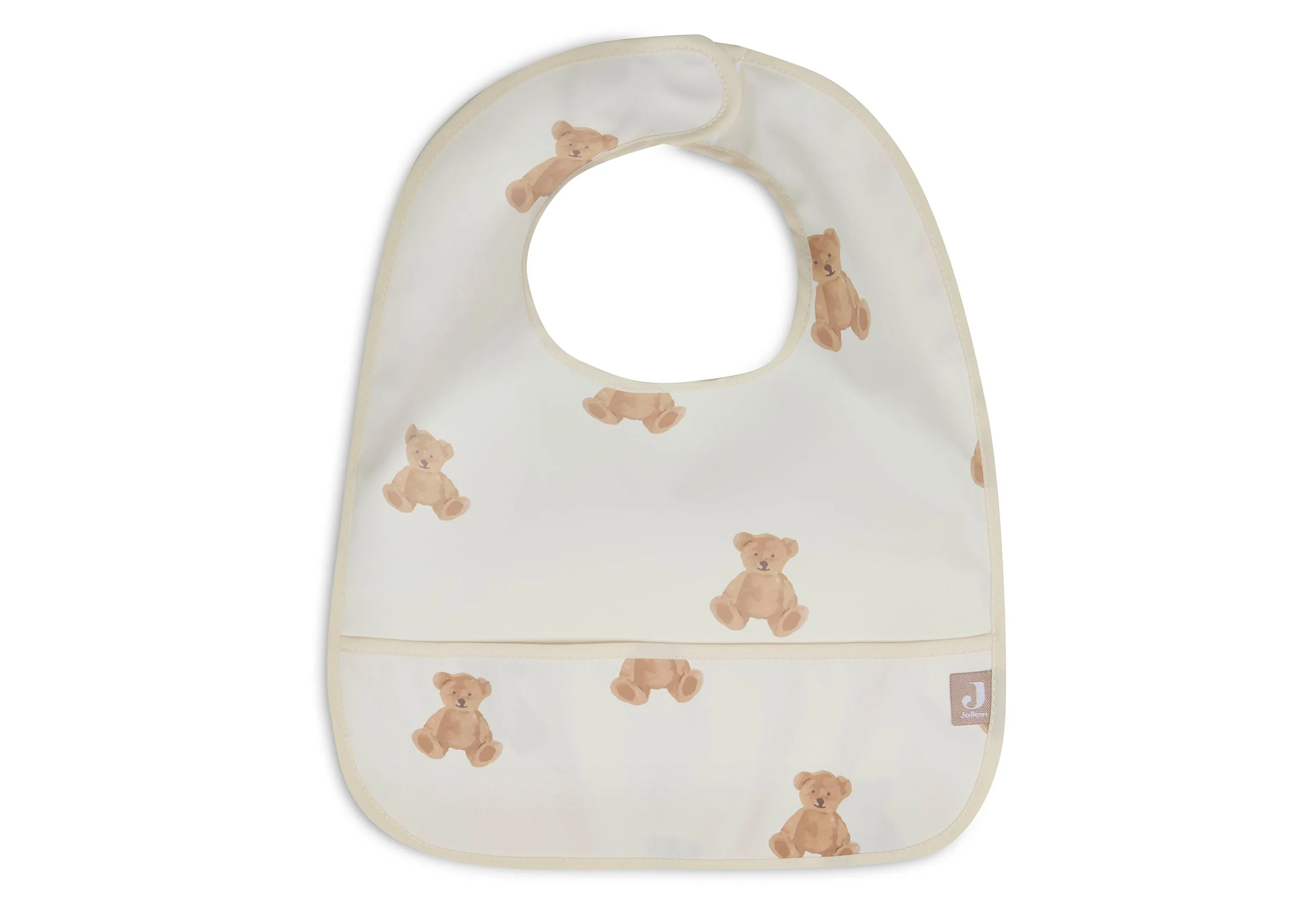 Jollein Slab Waterproof Set 2 stuks | Teddy Bear - Image 4