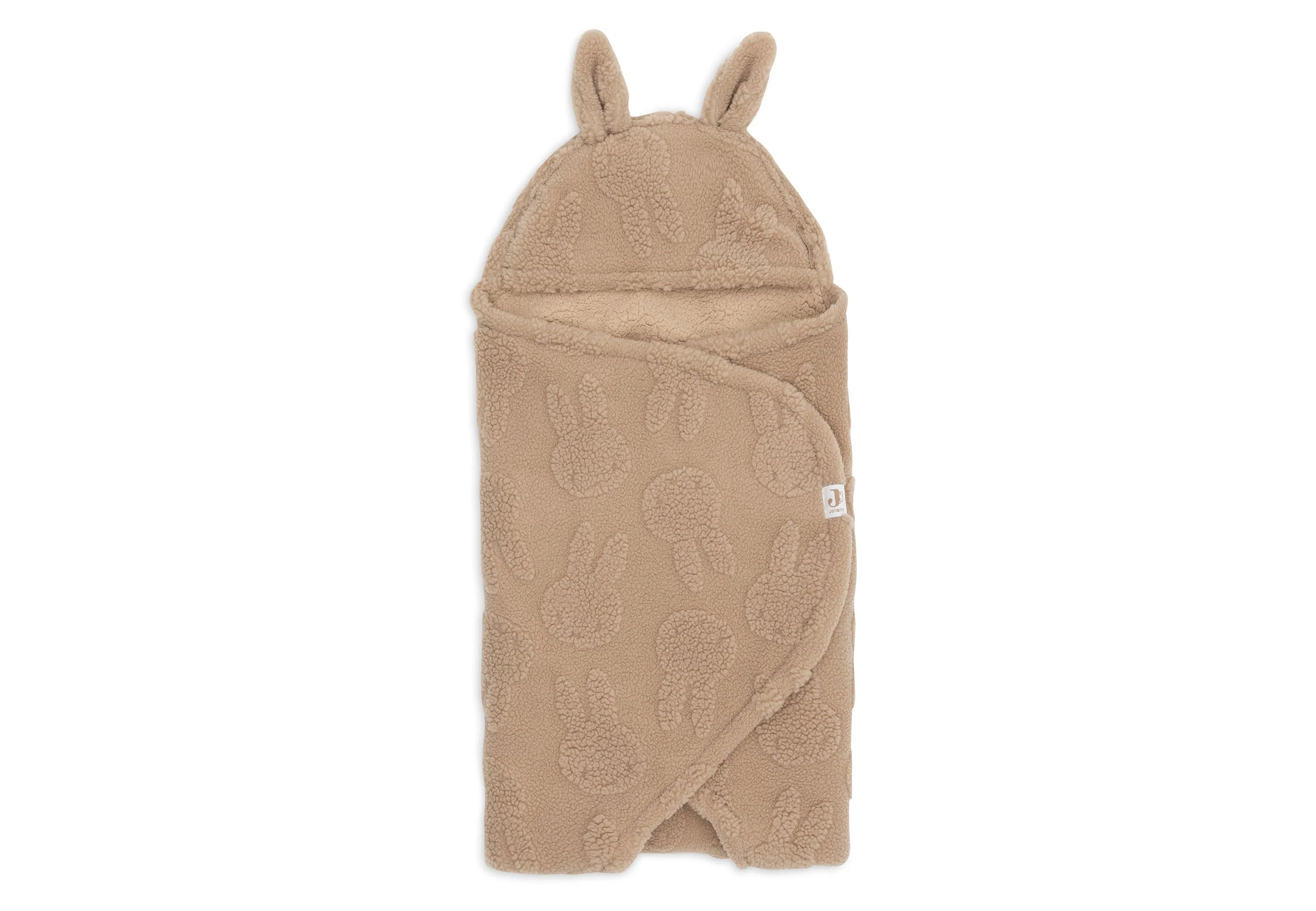 Jollein Wikkeldeken Miffy Jacquard Teddy | Biscuit - Image 4