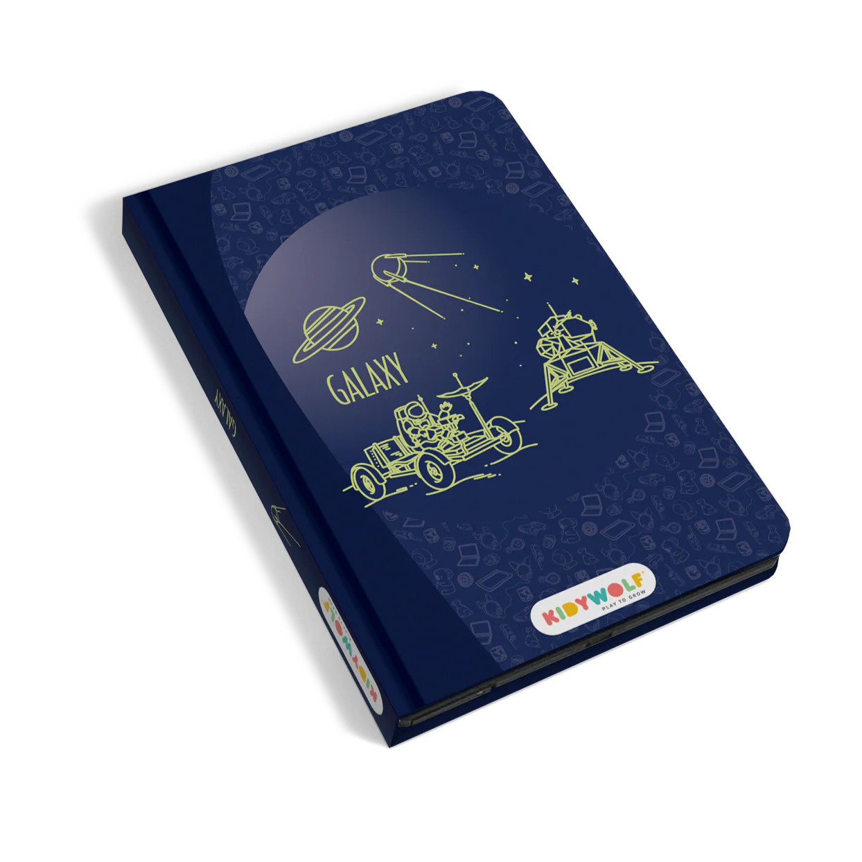 Kidywolf Kidydraw-Mini Tablet 30 Tekeningen | Tekenbord Ruimte