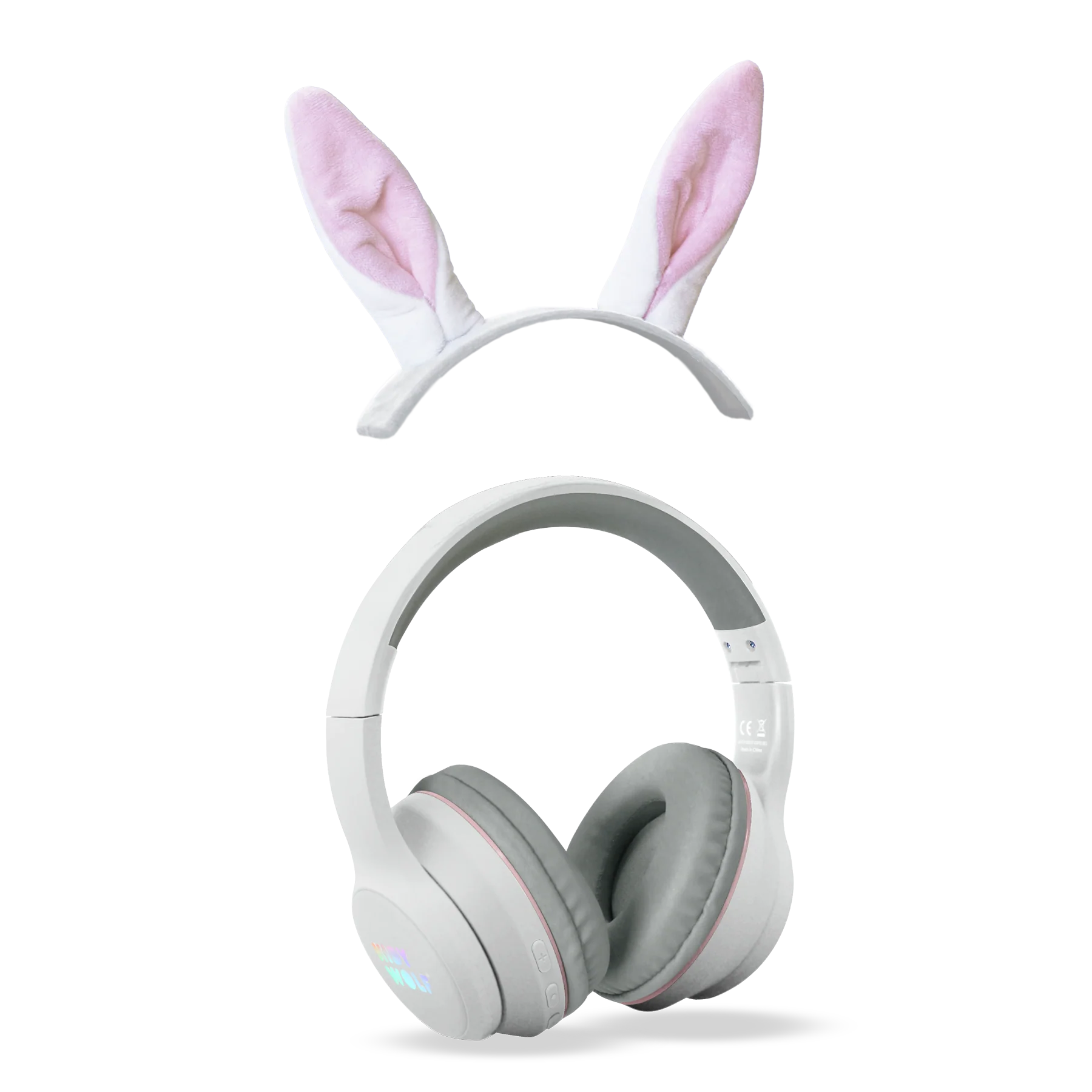 Kidywolf Kidyears Bluetooth Hoofdset Met Magnetische Oren 85 Db | Rabbit - Image 3