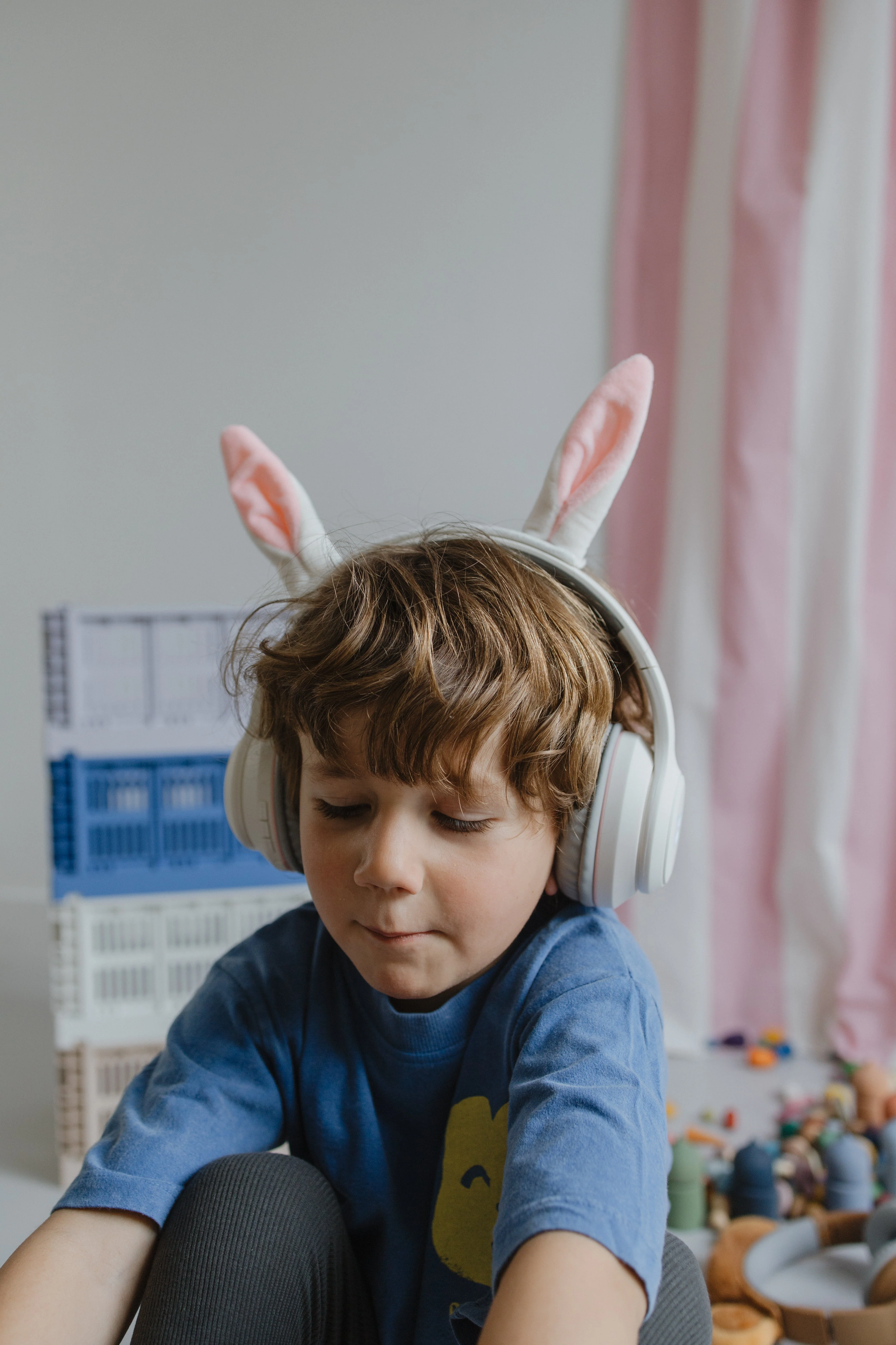 Kidywolf Kidyears Bluetooth Hoofdset Met Magnetische Oren 85 Db | Rabbit - Image 5