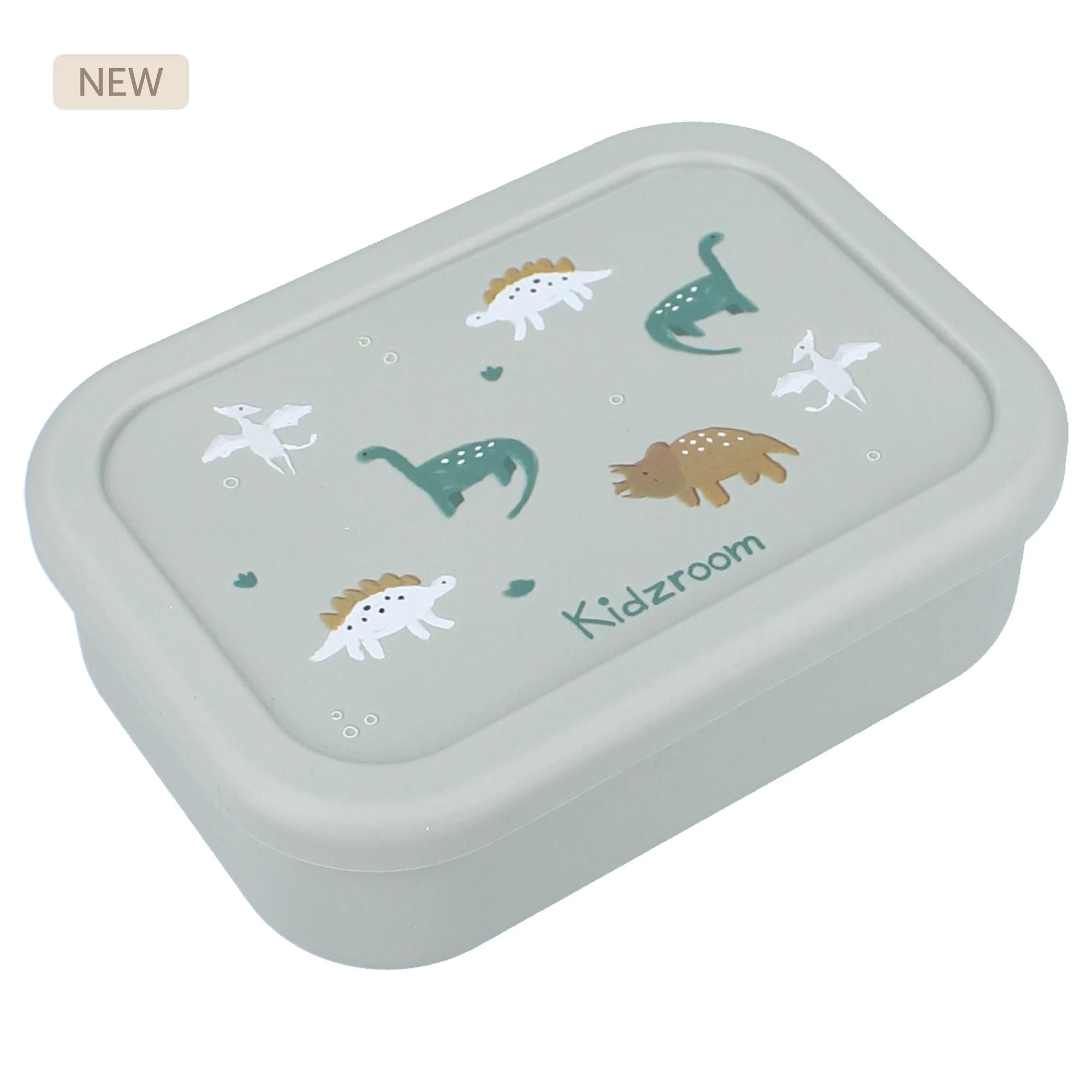 Kidzroom Brooddoos Met Verdeelvakje | Small Talk Green Dino - Image 5