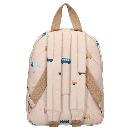 * Kidzroom Kleuter Rugzak 31x23x8cm | Paris Sweet Cuddles Brown - Image 2