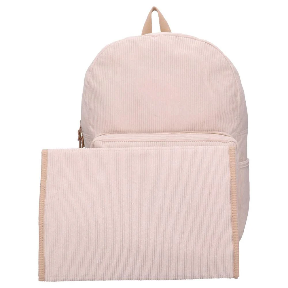 Kidzroom Luiertas Rugzak | Desire Beige Stripe - Image 2